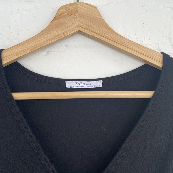 ZARA Front Tie Dress - Picture 6 of 7